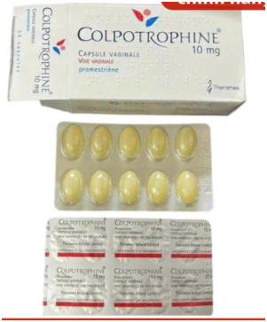Colpotrophine 10mg điều trị các vấn đề teo nhỏ âm đạo